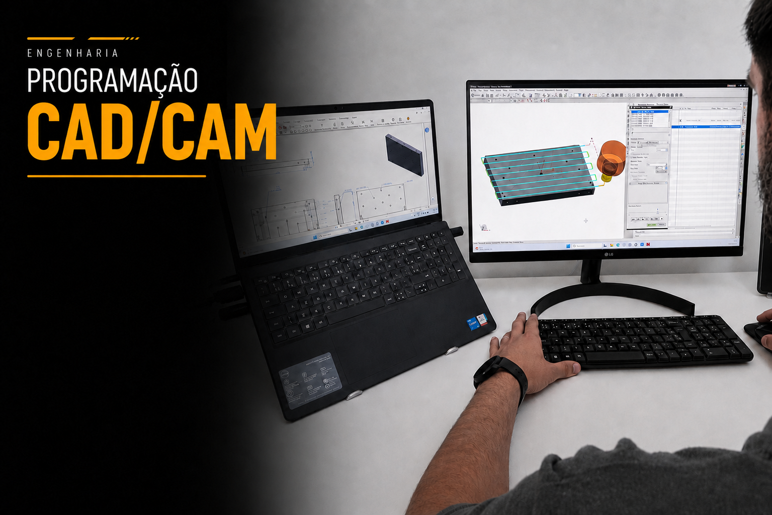 Programação CAD/CAM na Lauzen Usinagem