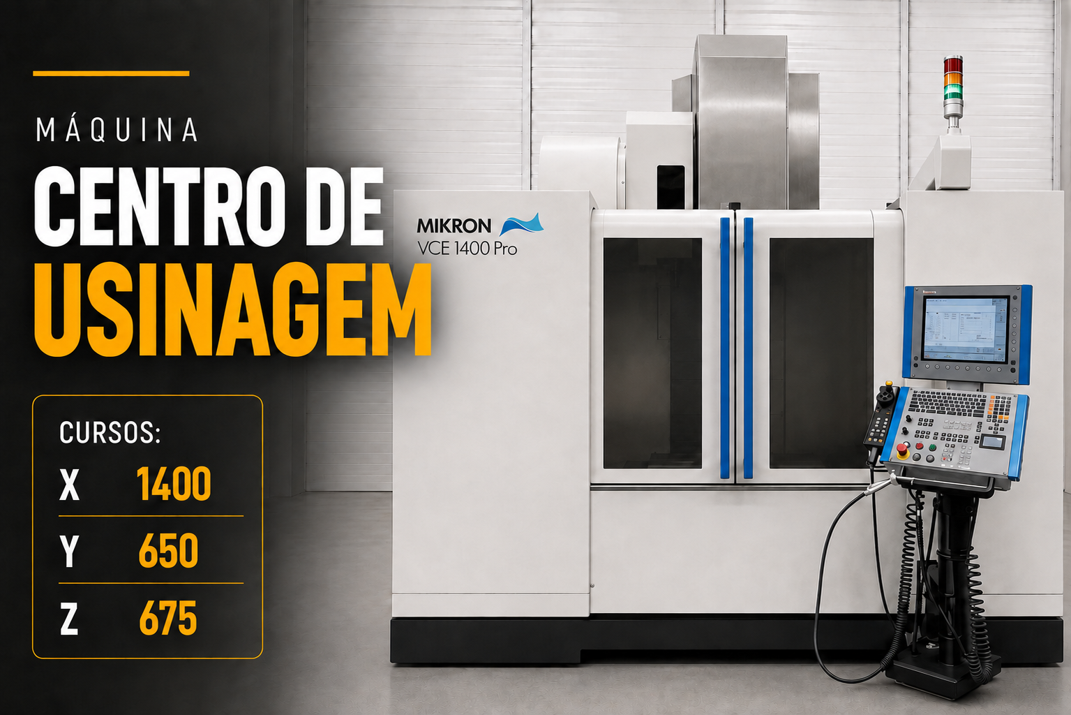Centro de usinagem MIKRON